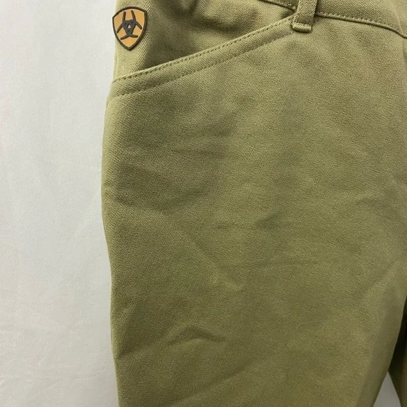 Ariat Breeches Pants Equestrian Riding Khaki Horseback Womens Size 28R - Picture 3 of 7